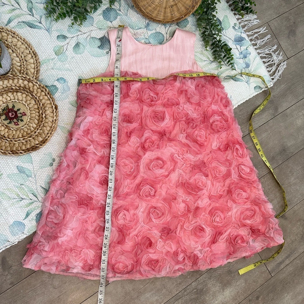 New Boutique Sample Handmade Tulle Rosette Women’s Baby Doll Dress Size Small - Picture 12 of 16